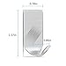 Adhesive Hooks,UltraStrong StainlessSteel Waterproof hooks (Set of 8)-Light Duty(2.2lb) ,use for Coat Towel Keys Bags,Home Kitchen Bathroom