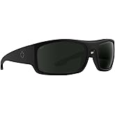 SPY Optic Piper, Rectangular Wrap Sunglasses, Color and Contrast Enhancing Lenses
