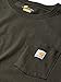 Carhartt Men's K126 Workwear Jersey Pocket Long-Sleeve Shirt (Regular and Big & Tall Sizes), peat, Large