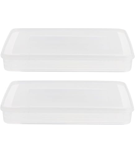 Amazon.com: Continental Plastics Fish Tubs/Food Storage Bins 25lb and 10lb with  lids 11.5 x 15.5", Pack of 10 Combos, (5 deep bases and 5 shallow bases),  White: Home & Kitchen