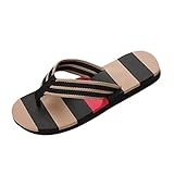 Hot Sale!Todaies,Men Summer Round Toe Shoes Mixed Colors Sandals Male Slipper Indoor Or Outdoor Beach Flip Flops