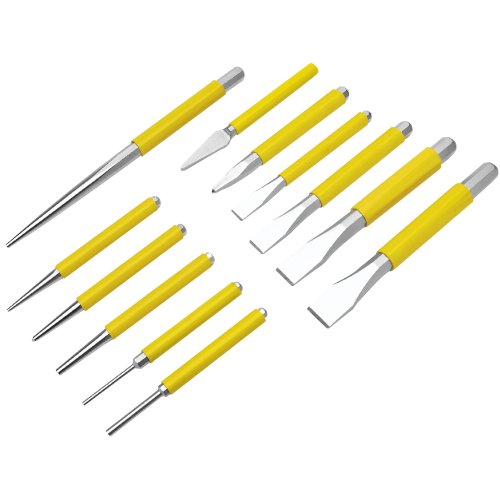 Performance Tool W751 12-Piece Chisel and Punch Set