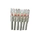 Jiexi Hwyp Automatically Lighted Led Nocks for Inner Diameter 6.3 mm Compound Bow Arrows GT Size Pack of 6 (red)