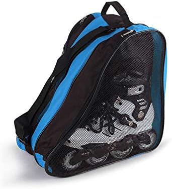 Ohwens Skate Bag,Ice Skate Roller Blading Carry Bag with Shoulder Strap for Kids Adults,Ice Skating Bag