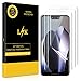 LK [3 Pack] Screen Protector for Google Pixel 3 XL Full Coverage [Bubble-Free] HD Clear Flexible TPU film