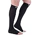 Doc Miller Toeless Compression Socks for Women and Men – 2 Pairs, 20-30mmHg, Open Toe, Knee High Support Socks for Travel, Work, Maternity, Sports, Standing, Daily Wear & All-Day Comfort