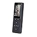 AGPtEK A20 8GB MP3 Player, 80 Hours Playback Hi-Fi Sound Music Player, Portable Audio Player Expandable Up to 64GB (Black)