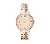 Fossil Women's Jacqueline Watch in Rose Goldtone Link Bracelet