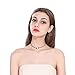 ❤️Jonerytime❤️Single Handmade Freshwater Pearl Choker Necklace On Black Cord for Women-2Pcs