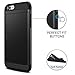 SAMONPOW Wallet Case for iPhone 7 Case with Card Holder Dual Layer Hybrid Shell Heavy Duty Protection Shockproof Anti Scratch Soft Rubber Cover Case for iPhone 7 4.7 inch Black