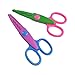 Balepha Crafting Paper Craft Scissors for Kids Toddler 6 Colours 6 Patterns 6 Pack