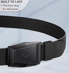 BULLIANT Tactical Belt for Men Gift,Holster Hiking