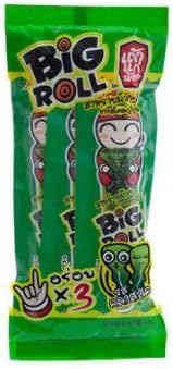 Taokeanoi Big Roll Seaweed Japanese Style Classic Flovour 12g.(1 Pcs.)From Thailand by HUDAR THAILAND