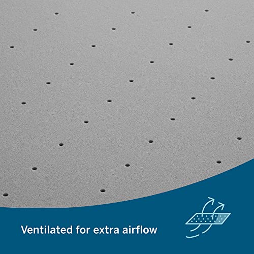 Lucid 4 Inch Mattress Topper Full Memory Foam Bamboo Charcoal