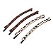 JETEHO 4 pcs Curved Jumbo Bobby Pins Tortoise Bobby Pins