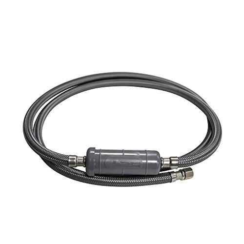 Danco HammerStop Technology Ice Maker Connector Hose, Grey, 10742X