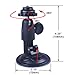 RetiCAM Windshield Mount with Ball Head - Suction Cup Car Mount for Cameras, Camcorders, GPS, ActionCam or Smartphone Adapters