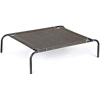 Elevated Pet Bed - Small Pet Cot for Dogs Cats Outdoor Indoor Camping Raised Cot -27 x 21 x 7 Inches