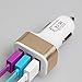 melysUS 3 USB Ports Mobile Phone Car Charger Lighter Car Charger Car Chargers