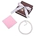Aobei Pearl Cultured Freshwater Pearls Anklet 9 to 10 Inch White Pearl Beaded Jewelry with Lobster Clasp for Women