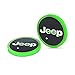 Yuanxi Electronics Car Logo LED Cup Pad, USB Charging Mat Luminescent Cup Pad, Car Logo Coaster with 7 Colors Changing,Luminescent Cup Pad Interior Atmosphere Lamp Decoration Light for Jeep (2 PCS)