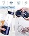 Portable Blender, TOPQSC Personal Blender 5200 mAh USB Rechargeable, 13.5oz Smoothie Blender Single Serve, Stainless blades 16500rpm, Perfect for Smoothies and Shakes, Baby Food, FDA/BPA Free (Blue)