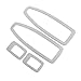 9 moon Stainless Steel Window Lift Button Decoration Sequins for BMW 3-Series F30 F35 316i 320 320Li