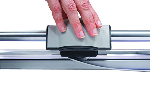 United RT37S 38" Rotary Paper Trimmer with Stand and Fabric Catch Tray, 10 Sheet Capacity, Crafts and Office