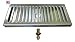 Bev Rite CDT125D 12 X 5 SS Draft Beer Drip Tray with Drain, 12" X 5", Stainless Steel primary