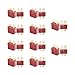 Gens ace 10 Pairs T Plug Connectors Deans Style Male and Female Connectors for RC LiPo Battery (20-Pack)