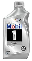 Mobil 1 96918 0W-30 Synthetic Motor Oil - 1 Quart (Pack of 6)