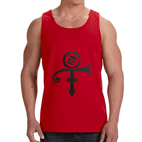 Prince D.n.a.l.o.l 23-2 Pop Men Sleeveless Tank Tops Red