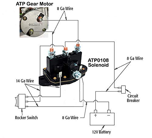 Motor Reversing Solenoid, DPDT 12VDC 150 Amps Contractor Relay Switch for Tarp Motor, Winch, Hoists, Snowplows by ALL TRUCK PRODUCTS - Image 3