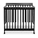 DaVinci Kalani 4-in-1 Convertible Mini Crib in Ebony | Greenguard Gold Certified