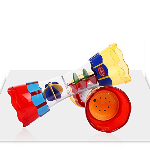 Gbell  Rotating Cup Spray Bath Toy for Toddlers,Water-Spraying Bathtub Playing Water Game Water Pump with Hand Shower Creativity Great Pool Waterfall Spout Toys - Thumbnail 4