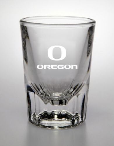 Oregon Ducks 2 Oz Deep Etched Classic Shot Glass