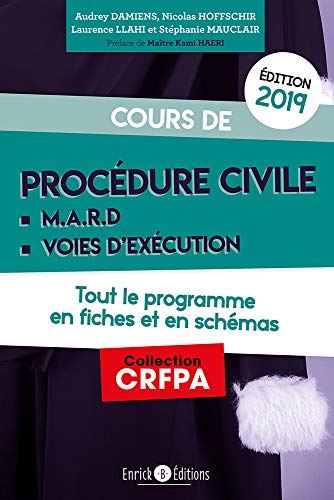 Cours de procédure civile et modes alternatifs de règlement des différends : Tout le programme en by Vários Autores