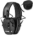 ZOHAN EM054 Electronic Shooting Earmuff, Professional Sound Amplification Noise Reduction Muff, Perfect for Shooting & Hunting - Black with Case primary