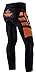 Biking Pants for Men Padded Bike Tights Cycling Leggings Windproof Ourdoor Riding Clothes US L Orange