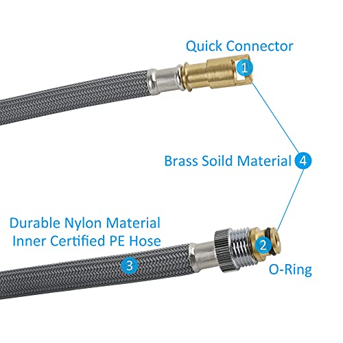 RP44647 Kitchen Faucet Hose Pull Out Spray Hose Kit Compatible with