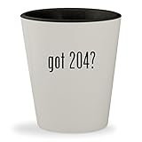 got 204? - White Outer & Black Inner Ceramic 1.5oz