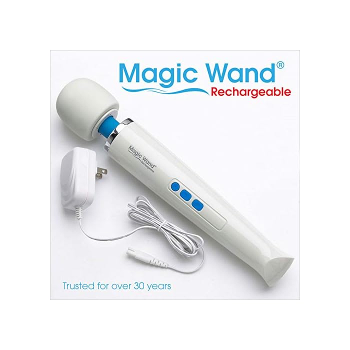 Vibratex Original Magic Wand Rechargeable Cordless HV-270 with Free IntiMD Active Personal Trigger Pin Point Massager