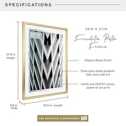 MCS Gallery Foundation Poster Frame, Picture Frame