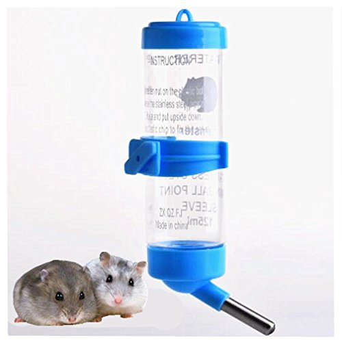 Hypeety Hamster Cage Drinking Water Bottle Parrot Mice Rat Gerbils