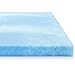 Red Nomad Gel Memory Foam Mattress Pad 2 Inch - Queen Size Mattress Topper, Breathable, Comfortable Cooling Bed Pad
