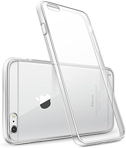 Casbay Apple iPhone 6/6s Clear Phone Case Clear Crystal Rubber Plating TPU Soft Phone Case Shell Cover for Apple iPhone 6/6s