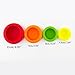 Reusable Silicone Food Savers Fruits and Vegetables Storage Containers, 4 Pack