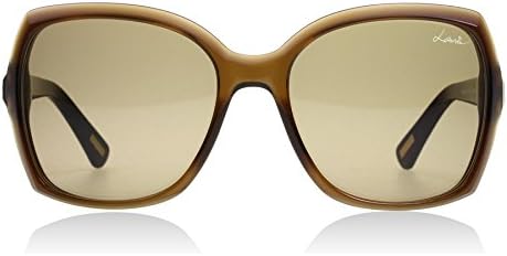 Lanvin Paris SLN631 0T89 Brown SLN631 Butterfly Sunglasses Lens Category 2 Lens