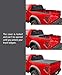 MaxMate Soft Roll-up Truck Bed Tonneau Cover Compatible with 2007-2013 Chevy Silverado GMC Sierra 1500 (NOT FIT 2007 Classic) | 5'9