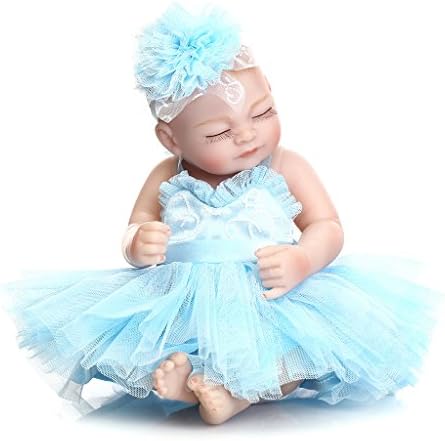 Lukalook 10inch Full Body Baby Doll Lifelike Newborn Reborn Clothes Dolls Soft Girl Toy Gifts